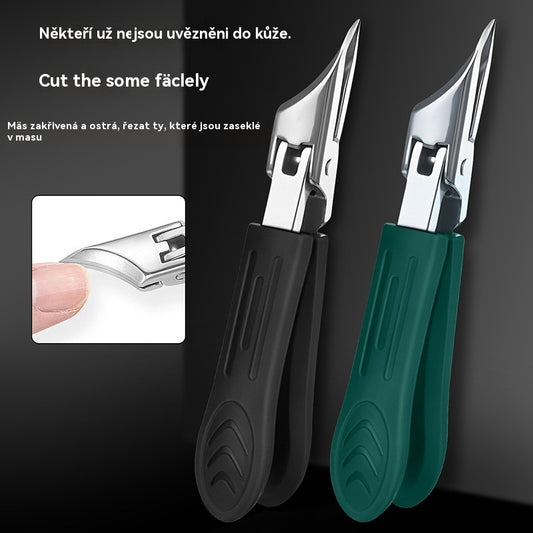 🔥【Poslední den - sleva 50 %】🔥 Nůžky na nehty s protiskluzovou úpravou a 25° zkoseným okrajem (sada 3 kusů)