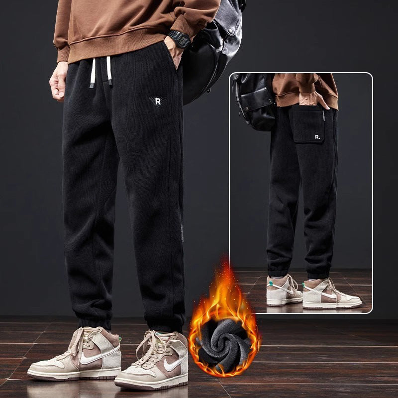 🔥Znižanje za 40% + Brezplačna dostava🔥 Nove moške zimske hlače, tople in sproščene moške hlače
