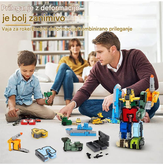 🔥【Najpredávanejšia】🧒Digitálna transformačná robotická hračka pre deti