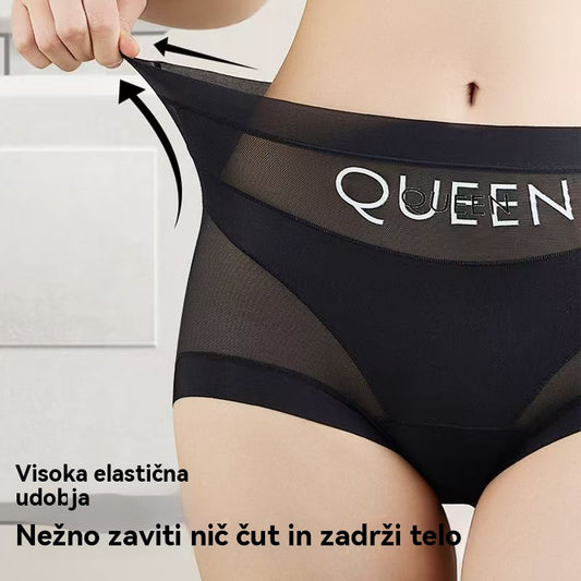 🔥🩲【6 kosov】Zadnji dan - 50 % popust - Antibakterijsko spodnje perilo z visokim pasom za nadzor trebušne maščobe