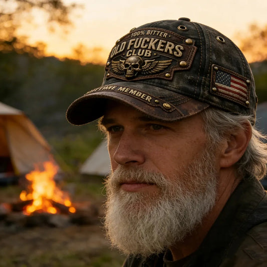 🔥 Retro baseballová čiapka Old Guys Club