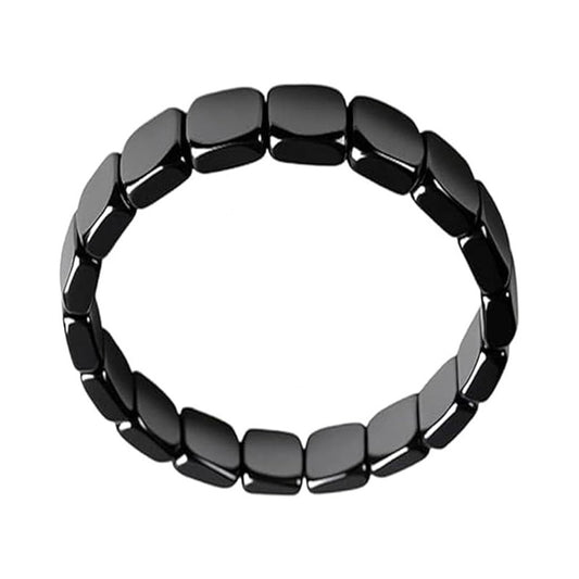 【Compra 1 y llévate 1 gratis】🔥Pulsera de energía de hematita y ónix negro|Recupera tu fuerza y confianza masculina