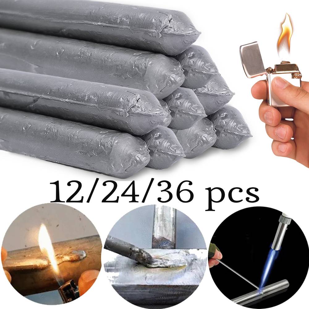 【12 броя】Универсален заваръчен прът от неръждаема стомана, заваряване при ниска температура