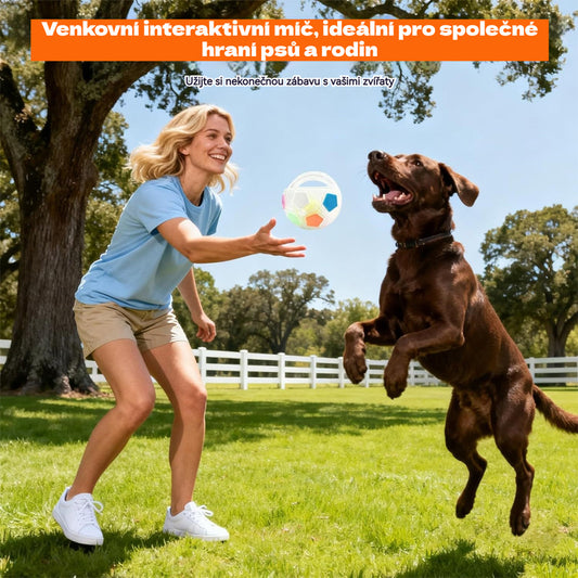 ⚽🐕🐾🔥Παιχνίδι για σκύλους - ποδόσφαιρο, διαδραστικό και ανθεκτικό στα δαγκώματα υλικό για border collie, labrador και κόργκι.