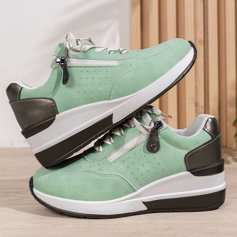 🔥👟【Akcija – 40% popusta】Nove ženske moderne i udobne casual tenisice, lagane i protuklizne, sa bočnim patentnim zatvaračem