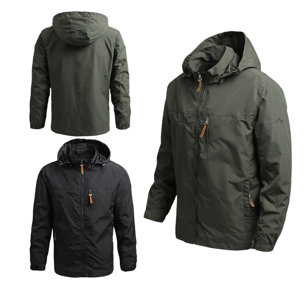 🔥【Korlátozott ajánlat: 40% kedvezmény】Férfi vékony szabadtéri sportdzseki, lezser kapucnis kabát, laza szabás