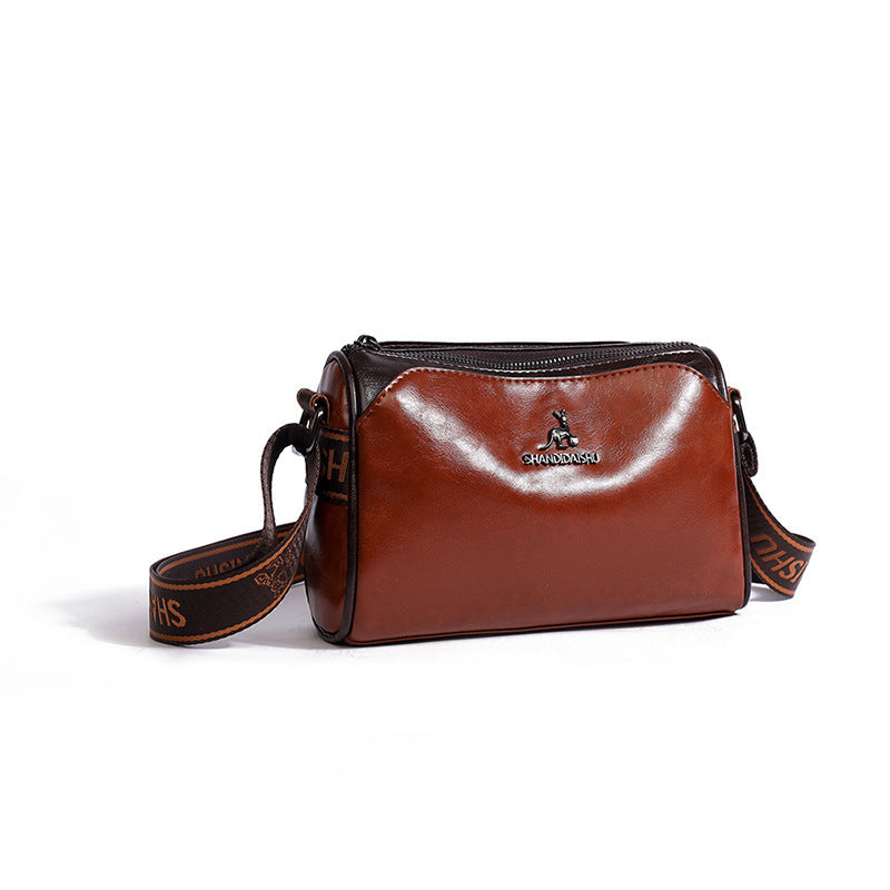 🔥👜👜Dámska crossbody taška z mäkkej kože s veľkou kapacitou