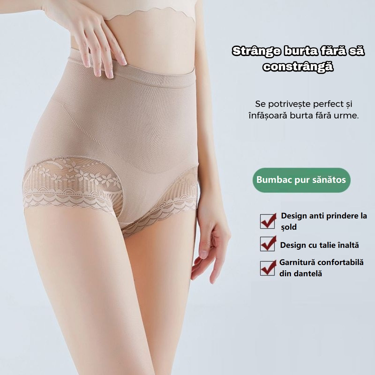 🔥【Color aleatorio】【35-100 KG】💖 Bragas moldeadoras abdomen plano y efecto push-up – suaves, transpirables y estilizan tu figura