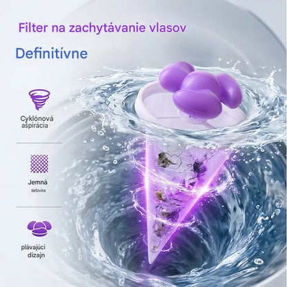 🌀6 kusov 22 €✨ Plávajúci filter do práčky – Zachytáva vlákna, vlasy a zvieracie chlpy pri každom praní 🧺