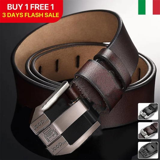 Vrhunski retro moški pas, jeans pas z zaponko iz pravega usnja, preprosta in modna zaponka, izbrano enoslojno goveje usnje, čvrsto in vzdržljivo