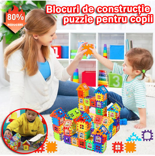 🎁【70/140 τεμάχια】παιδαγωγικά παιχνίδια με τουβλάκια οικοδόμησης