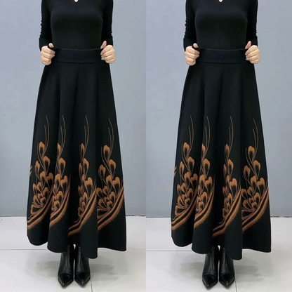 👗🎀【S-3XL】Jesenná a zimná dámska vlnená sukňa