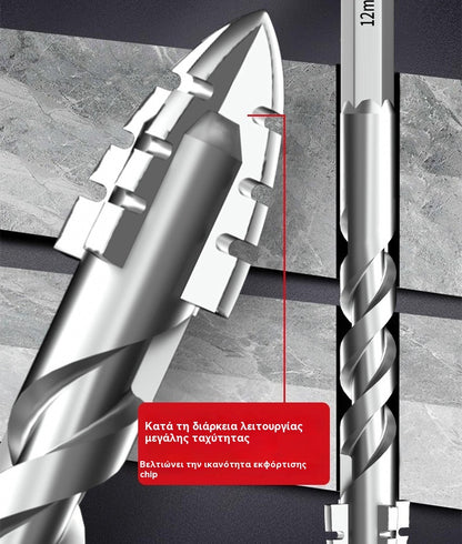 🔥Έκπτωση 40%🔥🧰【3+4+5+6+8+10+12mm】Έκκεντρο τρυπάνι έβδομης γενιάς από εξαιρετικά σκληρό χάλυβα βολφραμίου με οδοντωτή άκρη