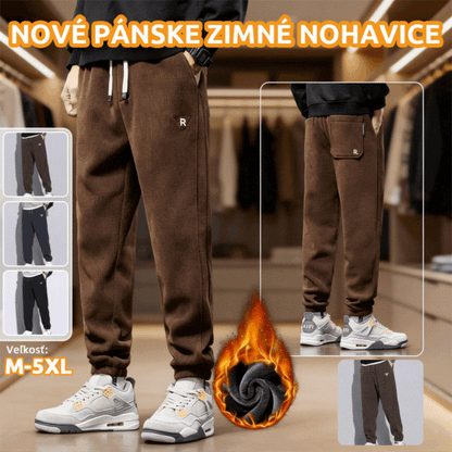 🔥【Kúpte 1 a získajte 1 zadarmo】👖【M-5XL】😎Nové zimné nohavice pre mužov, plus zamat a hrubý manšestr, teplé a ležérne pánske nohavice