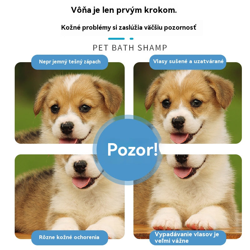 🐱🐈 Jemná deodorační pěna na rostlinné bázi pro domácí zvířata，Šampony pro domácí zvířata