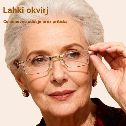 【Kupite 1, dobite 1 gratis】Zložljiva bralna očala z zaščito pred modro svetlobo in etuijem