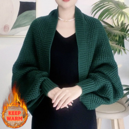 💖【Περιορισμένη προσφορά: Έκπτωση 40%】Φθινόπωρο και χειμώνα νέο μαλακό πλεκτό ζεστό ζακέτα σάλι