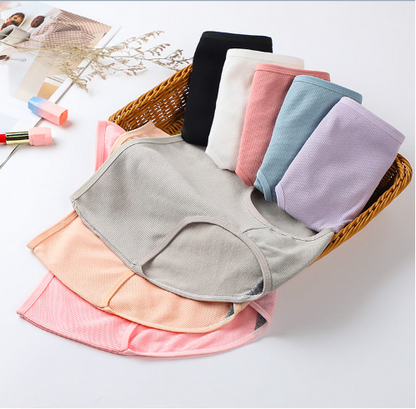 🔥【1 sada 8 kusov】 🔥 Dámska hygroskopická antibakteriálna spodná bielizeň s vysokým pásom