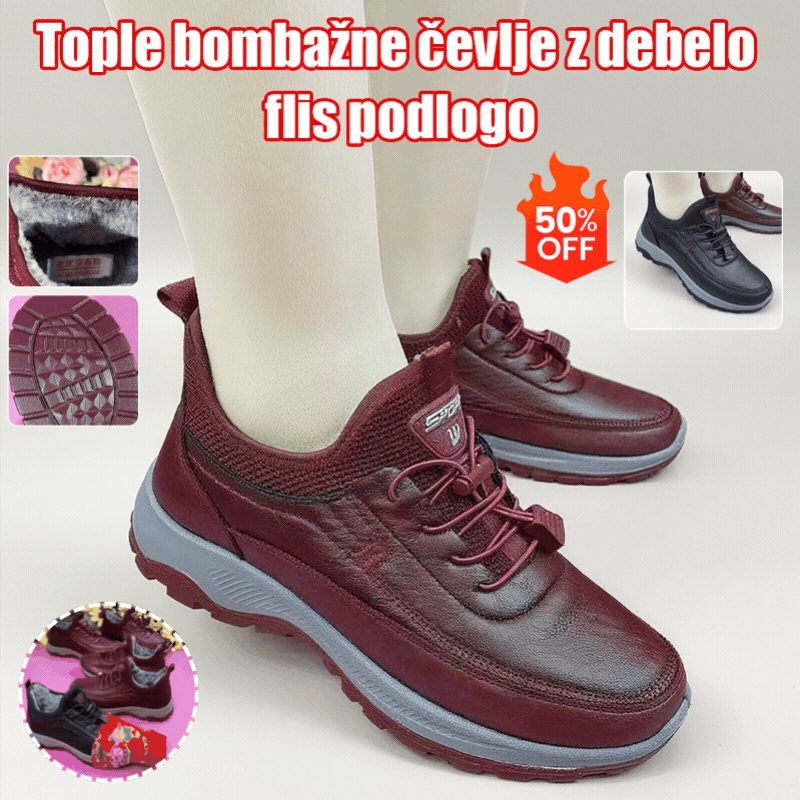 🌈⛄【35-41】Novi ženski športni čevlji, mehak podplat, udobni, iz pravega usnja, jesensko-zimski