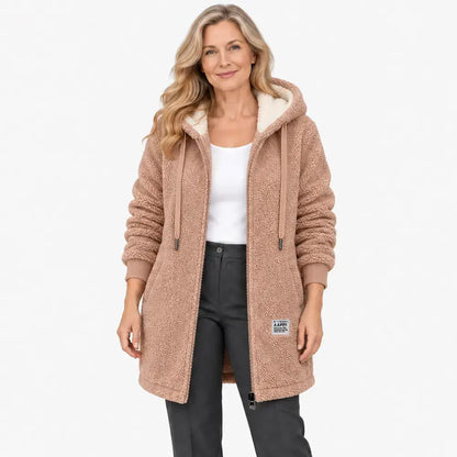 ⛄🧥 Dámska zimná bunda s kapucňou — teplá, mäkká a pohodlná, dostupná vo veľkostiach M–3XL.