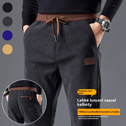 🔥🔥Ειδική τιμή σήμερα! Νέα ανδρικά casual βελούδινα παντελόνια 2025