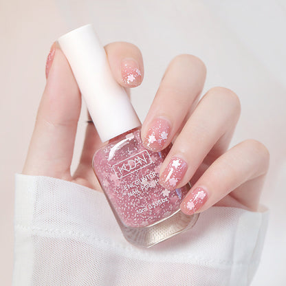 【5 kusov】💅🌈Odnímateľný nepečúci lak na nechty s rýchloschnúcim