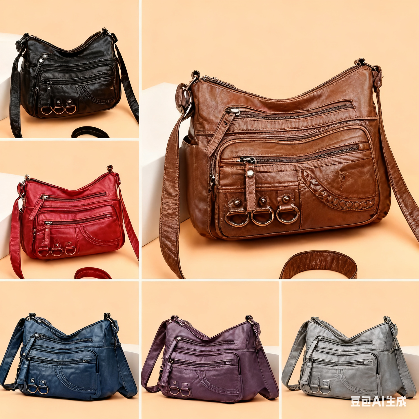 🔥 【Προώθηση μείωσης τιμών】Η νέα γυναικεία τσάντα 2026 με πολλαπλές τσέπες, μεγάλη χωρητικότητα – μπορεί να φορεθεί στον ώμο ή χιαστί.