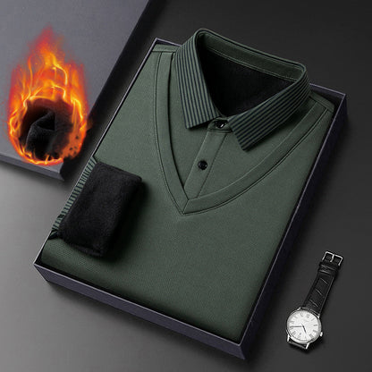 🔥👔【M-4XL】Nova moška dvodelna obleka iz imitacije šenila 2025