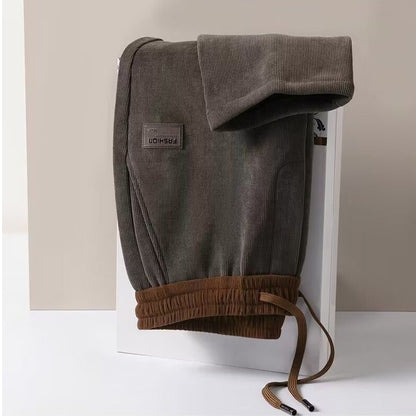 🔥【M-5XL】 🔥 Jesenné/zimné ležérne nohavice - Všestranný voľný strih, flísová podšívka, vystužené športové nohavice