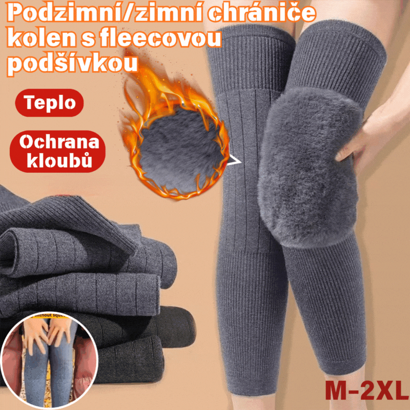 🚶❄️ Nove ojačane kolenske opore za jesen/zimo s flis podlogo, ki ohranjajo kolena topla in ščitijo sklepe pred mrazom. 🔥