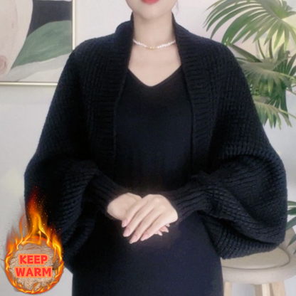 💖【Περιορισμένη προσφορά: Έκπτωση 40%】Φθινόπωρο και χειμώνα νέο μαλακό πλεκτό ζεστό ζακέτα σάλι