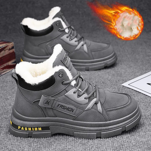 🔥🔥👞【39－44】2026 Novi moški zimski zgoščeni žametni topli martinci