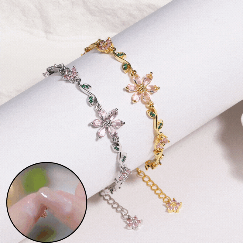 📢📢Ειδική προσφορά περιορισμένης διάρκειας! 🔥Νέο για το 2026🔥: 🌼Βραχιόλι με λουλούδια (Ιδανικό για δώρο)