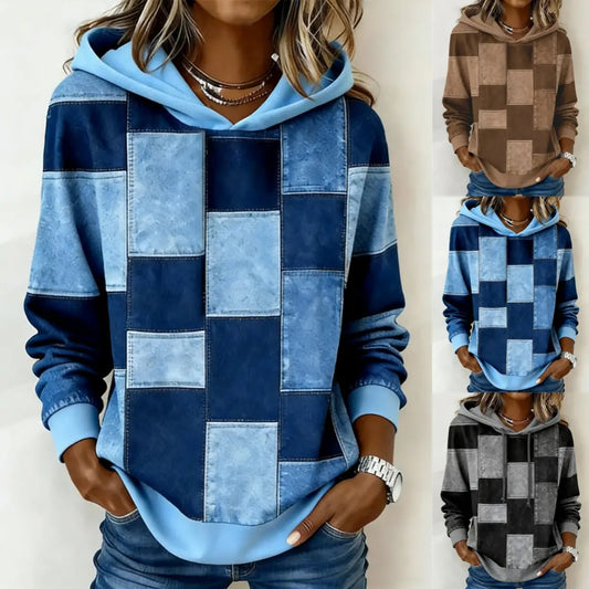 【Časovo obmedzená ponuka! 】【S-5XL】Dámska jesenná/zimná mikina s dlhým rukávom a kapucňou
