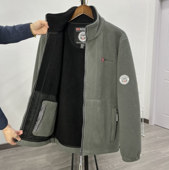 💁‍♂️50% de descuento💁‍♂️【XS-3XL】Chaqueta informal gruesa y cálida de talla grande para hombre, una prenda esencial para otoño e invierno