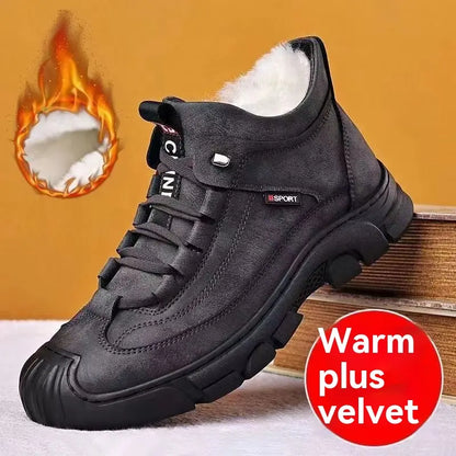 🔥❄️【Polovičná cena na obmedzený čas】Bestseller pánske jesenné a zimné topánky, zosilnené a zamatovo teplé