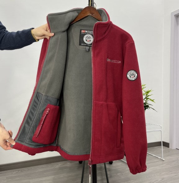 ✨【S-3XL】Moške tople in ohlapne jakne velikih velikosti za j jesen in zimo, naročite zdaj in izkoristite brezplačno dostavo.