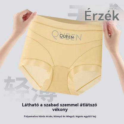 🔥【Utolsó nap - 50% kedvezmény + Vásárolj 3-at, kapj 3-at ingyen】🩲【6 darab】Magas derekú antibakteriális fehérnemű, amely feszesíti a hasat, könnyű és kényelmes