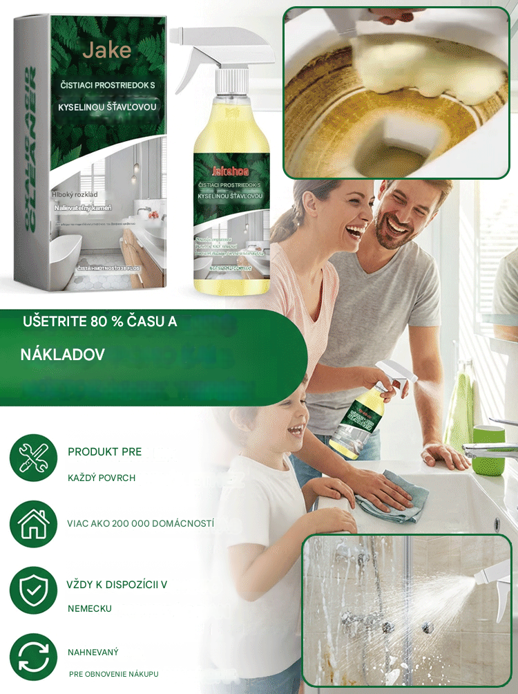 【50%OFF】👍😁Čistiaci prostriedok s kyselinou šťaveľovou odstraňuje 10 rokov staré odolné škvrny od soli už za 3 sekundy!