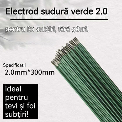 🟢【20τεμάχια】 Πράσινο ηλεκτρόδιο συγκόλλησης 2.0 – ιδανικό για λεπτές λαμαρίνες, χωρίς διατρήσεις!