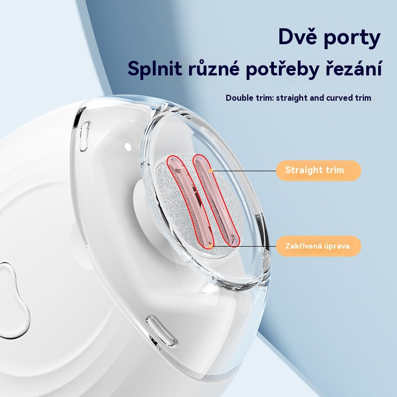 💅 Αγοράστε 1 και πάρτε 1 δωρεάν✨ Αυτόματη λίμα νυχιών ，για ασφαλή και απαλή περιποίηση των νυχιών 👶🔧