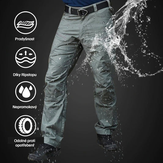 ✨ Modernizované nepromokavé taktické vojenské kalhoty-Odolná tkanina proti oděru, ideální pro outdoor a taktické použití