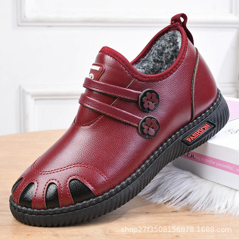 【50%OFF】【36-41】 Nové zimné topánky z bavlny, hrejivé vlny, vodeodolné a protišmykové