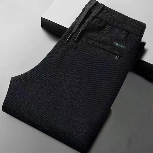 🔥【M-5XL】Moške zimske hlače s toplotno izolacijo – ogrevane, udobne in v velikostih M-5XL