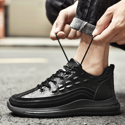 🔥【Časovno omejena ponudba】【38–48】 Luksuzne italijanske superge z reliefnim krokodilskim vzorcem