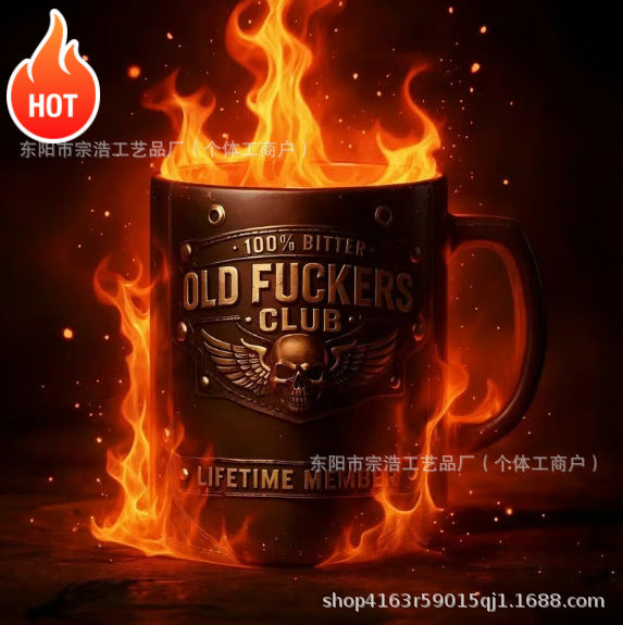 ☕【Kúp 1 a 1 zadarmo】Hrnček na kávu Old Guy Club