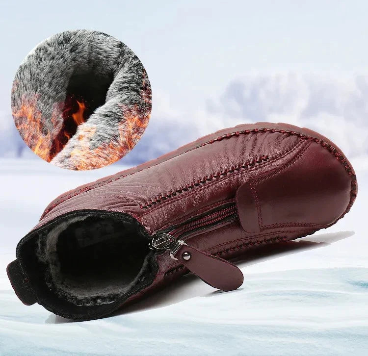 🔥【35-42】Ručno rađene talijanske ženske neklizajuće gležnjače od prave kože