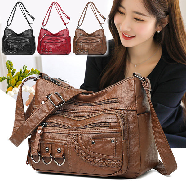 💥【50% zniżka na czas ograniczony】👜2026 nowa torba na ramię / crossbody z miękkiej skóry o dużej pojemności