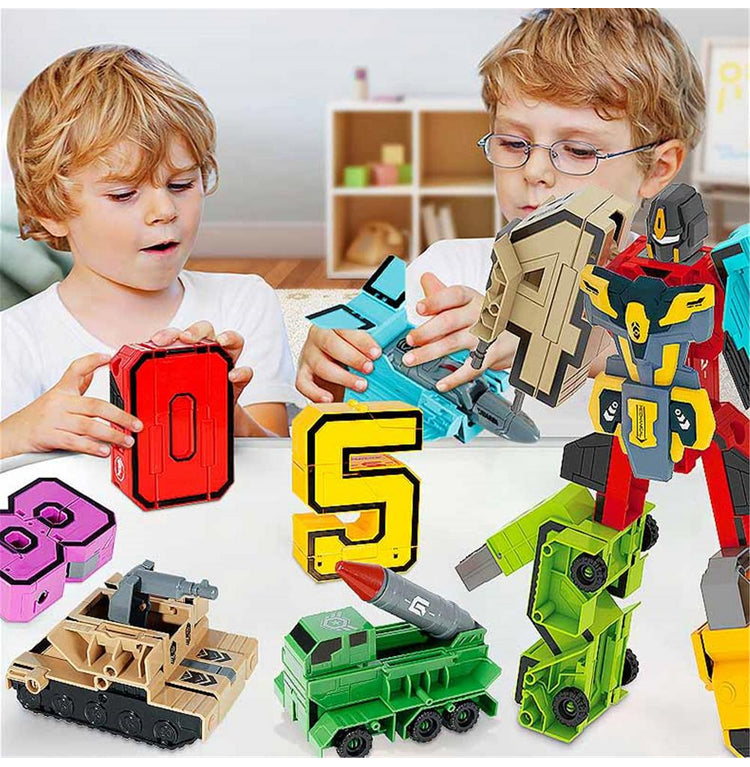 🔥【Najpredávanejšia】🧒Digitálna transformačná robotická hračka pre deti