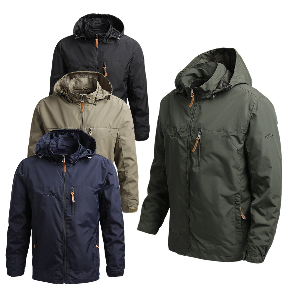 🔥【Περιορισμένη προσφορά: Έκπτωση 40%】Ανδρικό εξωτερικό μπουφάν για πεζοπορία, casual μπουφάν με κουκούλα, χαλαρή εφαρμογή